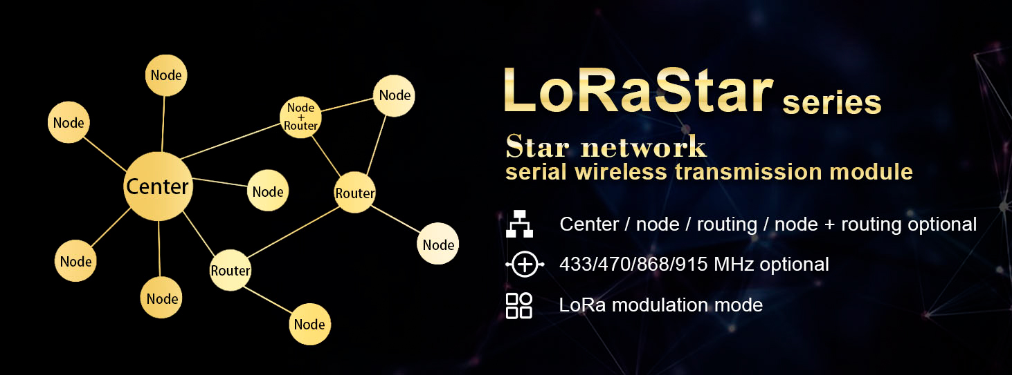 NiceRF loraSTAR-Serie Star-Netzwerk-Funkmodul, neues Angebot