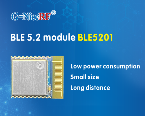 Neu: Das BLE-Modul BLE5201 &uuml;bernimmt den Silabs-Kernchip und das BLE 5.2-Protokoll