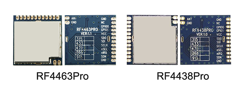Funkmodul si4438 und Funkmodul si4463