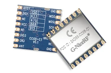 Aktuelle Standardsvariabilit&auml;t zwischen Sende- und Empfangsmodulen in Low-Power-LoRa-Modulen