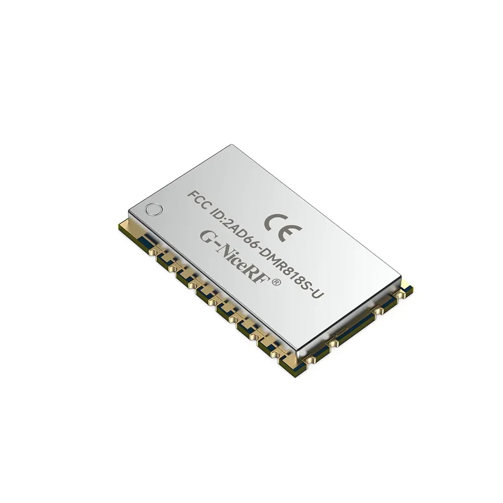 DMR818S-U: FCC ID &amp; CE RED-zertifiziertes DMR Tier II AMBE++ Walkie-Talkie-Modul