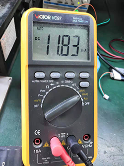 Gemessener Empfangsstrom