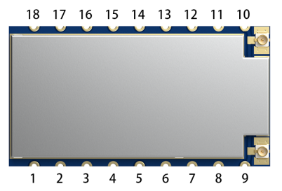 Der lora1121-Pin des Lora-Moduls sollte definiert werden