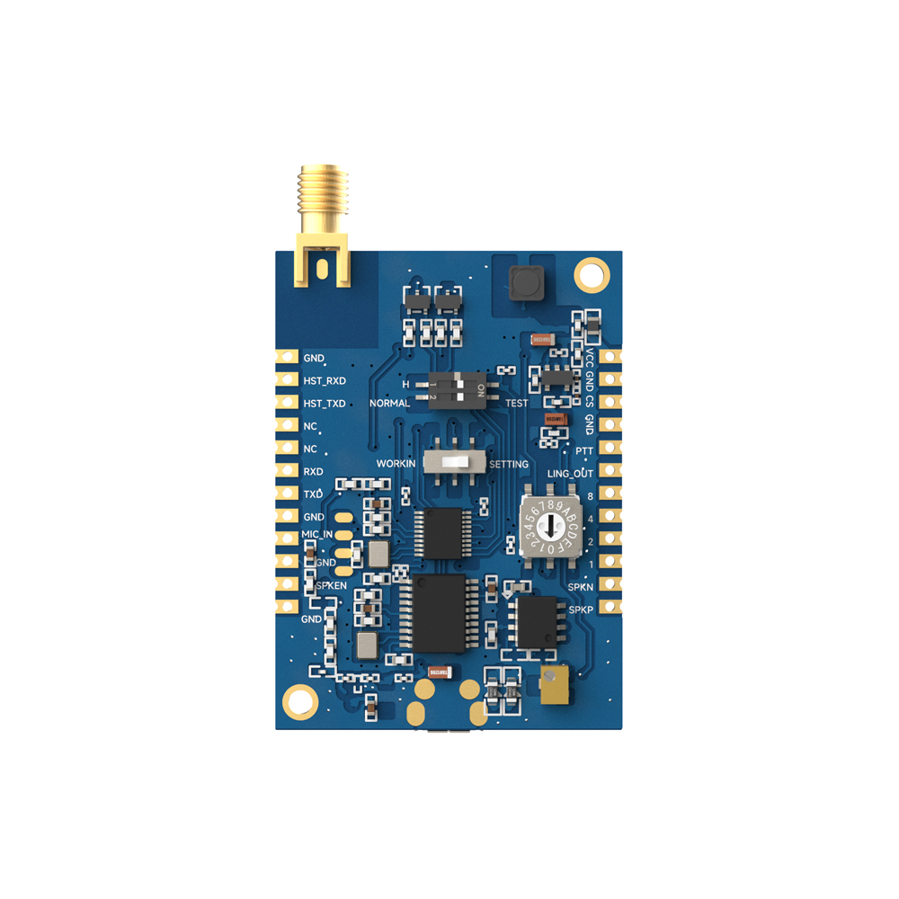 DMR828S: 2W DMR Tier II Walkie-Talkie-Modul mit AMBE++