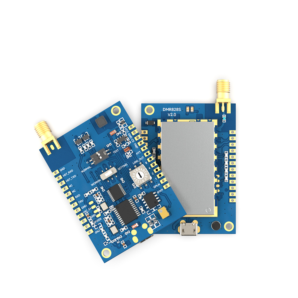 DMR828S: 2W DMR Tier II Walkie-Talkie-Modul mit AMBE++