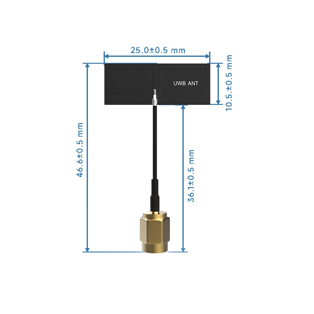UWB-FPC-SMA: Eingebaute FPC-Antenne Ultrabreitband-Rundstrahlantenne