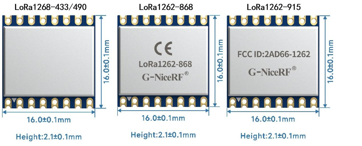 LoRa-Module der LoRa126X-Serie: Speziell f&uuml;r das Internet der Dinge entwickelt