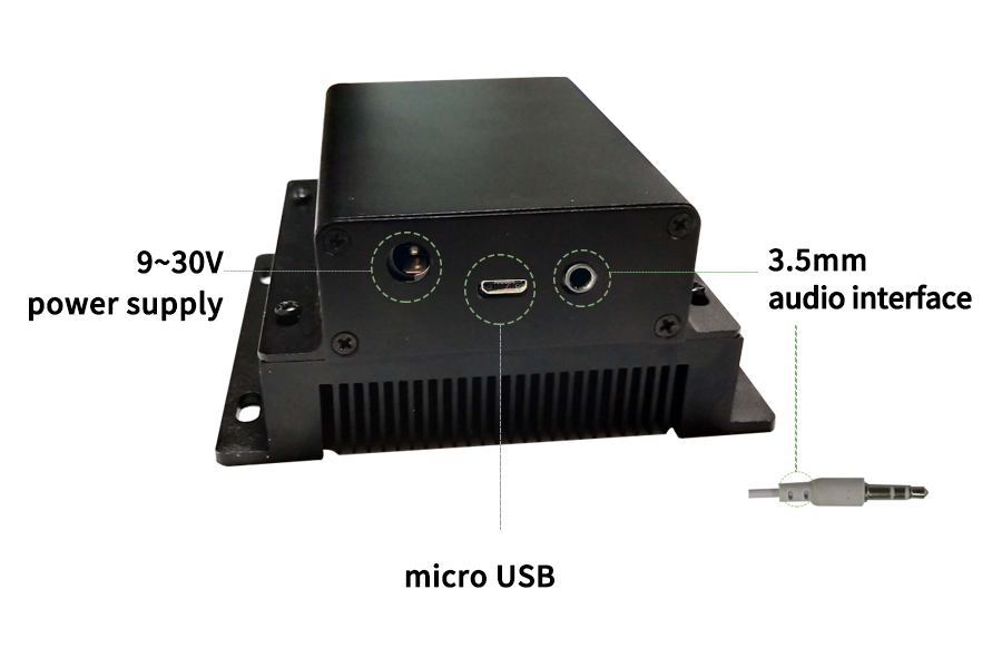 Schnittstellendefinition des Audio-Transceiver-Moduls SA356S