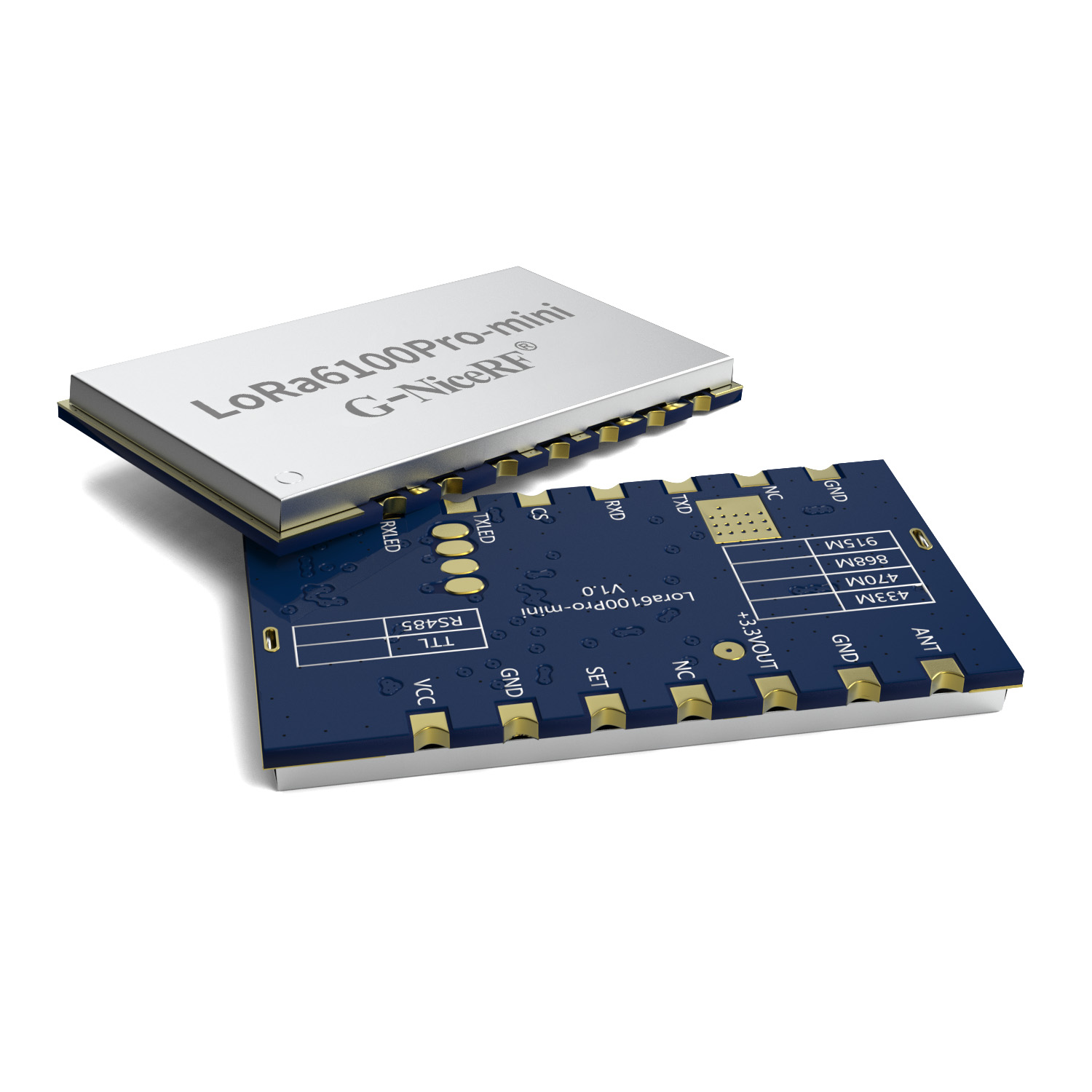 LoRa6100Pro-mini: 1W serielles drahtloses Netzwerkmodul