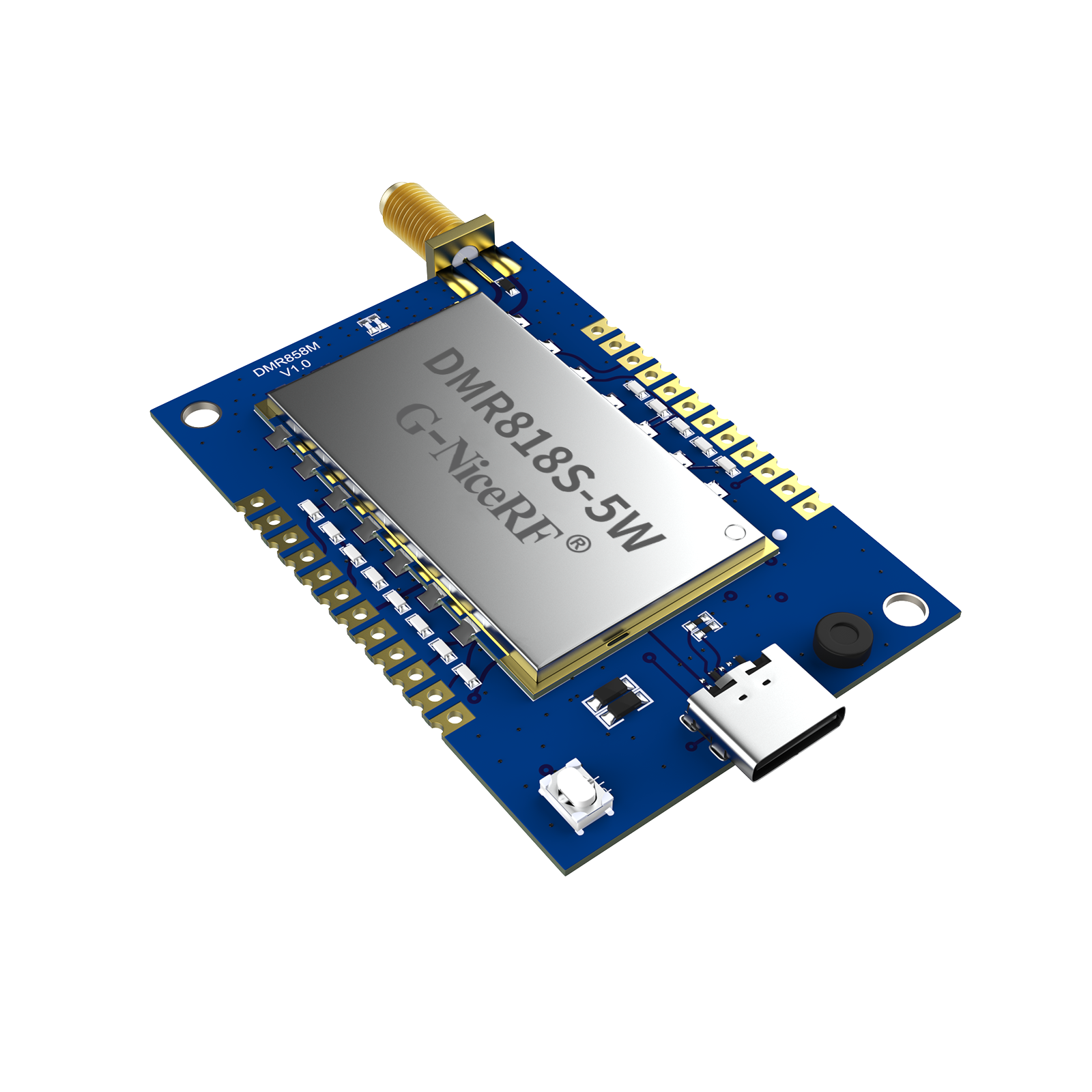 DMR858M: DMR Dual Time Slot Analog-Digital Integriertes 5W Walkie-Talkie